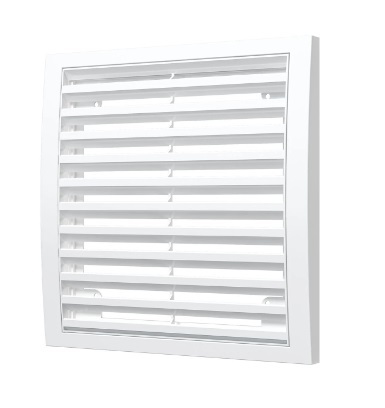 Решетка накладная ERA 2020РР 200х200 мм разъемная белая