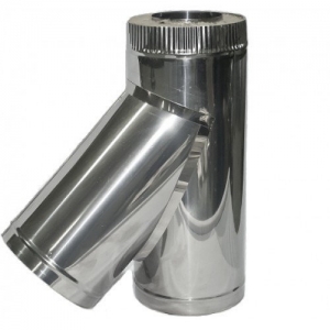 Сэндвич тройник 45&deg; У-образный 150/230 (нерж 0,5 / нерж 0,5)